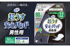 リフレ 超うす安心パッド 男性用 80cc まとめ買いパック 22枚×4パック リブドゥコーポレーション 《30日以内に発送予定(土日祝除く)》徳島県 美馬市 パッド 尿ケア専用品 送料無料 st-p