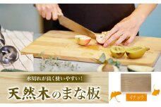 天然木のまな板 イチョウ 1枚 株式会社ウッドピア 《30日以内出荷(土日祝除く)》 まな板 木製 送料無料 徳島県 美馬市 料理 キッチン用品
