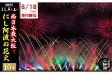 にし阿波 花火大会 花火 観覧 令和7年 10人 座卓席 観覧席 西日本 最大級 2万発 駐車場付き イベント 三好市 旅行 観光 トラベル 体験 旅 四国旅行 徳島県 三好市 みよし miyoshi