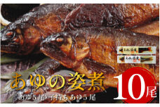鮎 10尾 セット 姿煮 子持ち鮎 あゆ アユ 魚 魚介 川魚 調理済み 酒 おつまみ 個包装 お手軽 祖谷温泉 ホテル 旅館 徳島県 三好市