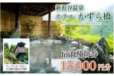 ホテル 宿泊券 15,000円分 新祖谷温泉 ホテルかずら橋 宿泊補助券 徳島県 三好市 みよし 温泉 祖谷温泉 ケーブルカー 温泉旅館 宿泊チケット 露天風呂 かずら橋 観光 絶景 温泉旅行 宿泊ギフト 人気 温泉宿 旅行券 観光スポット クーポン 旅行 温泉地 おすすめ