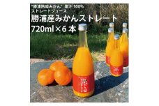 勝浦産みかんストレート 720ml×6本