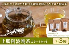 上勝阿波晩茶スタートセット 茶葉50g×1袋 ティーバッグ(3g×10包)×2袋 Kamikatsu-TeaMate 《11月以降順次出荷予定(土日祝除く)》 飲み物 飲料 お茶 晩茶 上勝晩茶 ティーバッグ 阿波晩茶  乳酸菌発酵 乳酸菌 発酵茶 後発酵茶 阿波番茶 徳島県 上勝町 送料無料