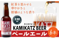 KAMIKATZ PALE ALE 6本 RISE＆WIN 《30日以内に出荷予定(土日祝除く)》 ｜ クラフトビール ビール 酒 お酒 地ビール KAMIKATZ BEER 上勝ビール カミカツビール プレゼント ギフト 株式会社スペック 徳島県 上勝町 送料無料 st-p
