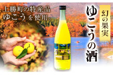 ゆこう の 酒 リキュール 8度 720ml 1本 幻の果実 柚香 株式会社高鉾建設 酒販事業部 《30日以内に出荷予定(土日祝除く)》 徳島県 上勝町 お酒 アルコール 果汁 炭酸割り ロック 国産 ギフト 贈答 送料無料 st-p