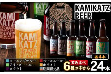 ＜寄附額改定しました＞ KAMIKATZBEER ブリュワーズセレクト 24本セット RISE＆WIN 《30日以内に出荷予定(土日祝除く)》 ｜ クラフトビール ビール 上勝ビール カミカツビール 酒 お酒 6種飲み比べ プレゼント ギフト 記念日 パーティー 株式会社スペック 徳島県 上勝町 送料無料 st-p