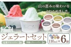 ジェラート 詰め合わせ 110ml × 6個 TONPUKU《90日以内に出荷(土日祝除く)》│ 徳島県 上勝町 ジェラート 冷凍 配送 ゆこう 阿波和三盆 トンカ豆 クロモジ プレゼント ギフト