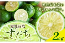 佐那河内名産 露地栽培 すだち  2kg 露地すだち スダチ 一般財団法人さなごうち《8月下旬-11月上旬頃出荷》徳島県 佐那河内村 送料無料 スダチ 露地 魚 豆腐 冷奴 焼き魚 天ぷら 刺身 上質 徳島県産