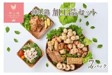013-018 徳島県産・神山鶏 加工品 セット