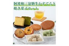 020-020　阿波和三盆糖生かすてらと焼き菓子セットB