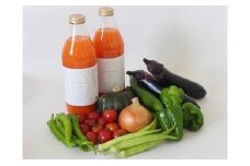 030-021　若葉農園の無農薬自然栽培野菜セットと自然栽培野菜人参ジュース1L2本