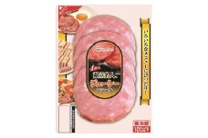 011-006 ソーセージステーキ ジューシーステーキ 122g x 10パック 計1220g ◇｜食品 ソーセージ スライスソーセージ 肉 鶏肉 豚肉 タンパク質 国内製造 徳島 四国 納税 返礼品 日本ハム ギフト お取り寄せグルメ お手軽 おつまみ おかず 献立名人 送料無料