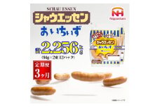 051-1001【定期便 3ヶ月】シャウエッセン おいちぃず 94g x 2束 x 36パック｜食品 あらびき ウインナー ソーセージ セット タンパク質 国内製造 日本ハム お取り寄せグルメ 定期便 お弁当 おかず 惣菜 おつまみ 送料無料