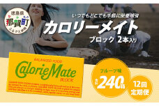 【12回定期便】≪フルーツ味≫ カロリーメイトブロック 2本入り 計20箱 ×12回 合計240箱【徳島 那賀 大塚製薬 カロリーメイト フルーツ ビタミン ミネラル たんぱく質 脂質 糖質 5大栄養素 バランス栄養食 栄養補給 仕事 勉強 スポーツ 防災 災害 地震 非常食 常備食 備蓄 受験 受験応援 新生活】MS-5-12-fruit