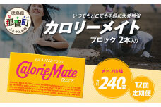 【12回定期便】≪メープル味≫ カロリーメイトブロック 2本入り 計20箱 ×12回 合計240箱【徳島 那賀 大塚製薬 カロリーメイト メープル ビタミン ミネラル たんぱく質 脂質 糖質 5大栄養素 バランス栄養食 栄養補給 仕事 勉強 スポーツ 防災 災害 地震 非常食 常備食 備蓄 受験 受験応援 新生活】MS-5-12-maple
