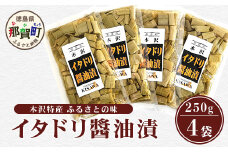 木沢特産 ふるさとの味 イタドリ醤油漬 250g×4袋【徳島県 那賀町 国産 いたどり イタドリ 醤油漬 漬物 漬け物 加工品 山菜 味付き ごはんのおとも ご飯のお供 惣菜 おかず 副菜 小鉢 調味済み おつまみ お酒の肴 時短 お土産 お取り寄せ】MO-7