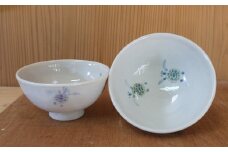 【巣林窯】ウミガメ夫婦茶碗