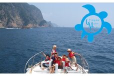 絶景千羽海崖を海から！うみがめマリンクルーズご招待４名様
