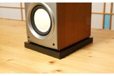 スピーカー用　黒御影石オーディオボード　20×25×3㎝　2枚