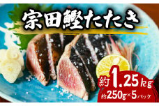 ヒラソウダ たたき 約1.25kg 約250g×5パック 鰹 カツオ かつお 宗田鰹 宗太鰹 ソウダガツオ そうだがつお  冷凍