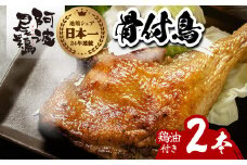 阿波尾鶏 骨付鳥 骨付地鶏 2本入り 骨付き もも肉 ローストチキン 鶏油付き スパイシー 国産