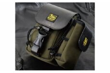 ガバッと大きく開く縦型キャリングケース／ハイエンドモデル＜社長仕様-2＞ ダークグリーン
