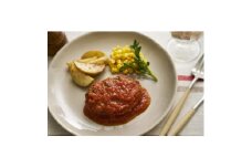 阿波黒牛と国産豚肉のPREMIUMハンバーグ-トマトソース-【1560597】