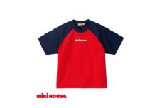 ミキハウス　バックロゴ半袖Tシャツ 100cm【1617594】