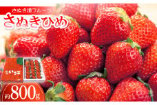 さぬき讃フルーツ「さぬきひめ」約800g ＜令和8年1月～4月発送＞【1609822】
