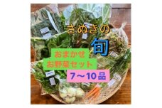 旬を楽しむTAGATAMEのおまかせお野菜セット(7～10品)【1632093】