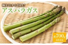 期間限定企画 極太2Lサイズ以上! アスパラガス 約700g【2025-3月上旬～2025-4月下旬配送】