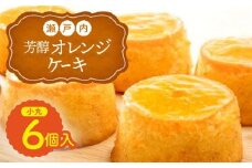 瀬戸内芳醇オレンジケーキ 小丸 6個入り 香川県産ネーブルオレンジ