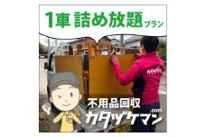 不用品：軽トラック1車詰め放題プラン（カタヅケマン1名）【高松市限定】
