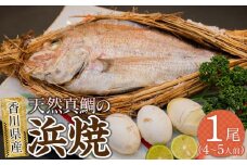 天然真鯛の浜焼1尾（4人～5人前）