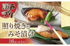 瀬戸ブリの照り焼きとみそ漬けセット