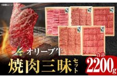オリーブ牛 焼肉三昧セット