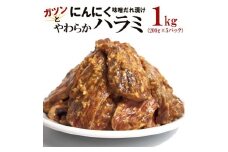 ガツンとにんにくやわらかハラミ味噌だれ漬け1kg（200g×5）