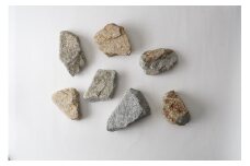 TAKIBISM x ISHINOMAKI 庵治石7個セット(加工なし) 焚火台 STONE QUEST ネジ式脚用