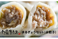 餃子 冷凍 まるぎょう セット 水餃子 食べ比べ 30個 お肉 肉 加工品 無添加 レンジ 豚肉 豚 国産 ご当地 惣菜 肉加工品 にんにく