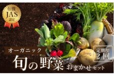野菜 詰め合わせ 定期便 よしむら農園 オーガニックおまかせ野菜セット/2回定期便 野菜 詰め合わせ オーガニック おまかせ セット 一人暮らし 野菜炒め 無添加 旬 有機栽培 JAS 新鮮