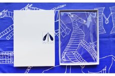丸亀市猪熊弦一郎現代美術館   風呂敷　馬　ブルー（ギフトボックス入り）