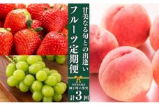 フルーツ 定期便 3回　旬に出逢う城下町の果実 定期配送 いちご 桃 シャインマスカット ぶどう 果実 果物 フルーツ 旬のフルーツ フルーツギフト フルーツ定期 フルーツ定期便 果物定期 果物定期便 人気果物 人気フルーツ 香川県 丸亀市