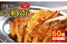 冷凍餃子 選べる容量 にんにくあり 30個×2p 餃子 セット ぎょうざ ギョウザ にんにく 青森 肉 お肉 豚肉 豚 鶏肉 鳥 おつまみ 加工品 肉汁 惣菜 お弁当 冷凍ストック 寺岡商店 香川県 丸亀市