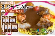L ベンガル亭特製スパイスカレー！（スパイスソース・辛口）6袋