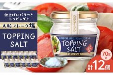 トッピングソルト 70g 12個 セット