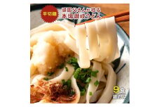 生うどん 麺のみ 9食（300g×3袋）平切麺｜うどん 生麺