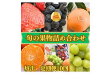旬の果物詰め合わせ定期便10回