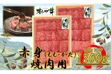 オリーブ牛　赤身焼肉用　1200ｇ