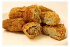 老舗精肉店のコロッケとミンチボール