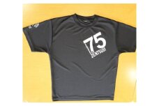 四国八十八ヶ所霊場 第75番札所 総本山善通寺オリジナルTシャツ　黒